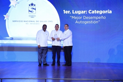 Hospital Ney Arias Lora por cuarta ocasión gana máximo galardón a mejor desempeño hospitalario de Autogestión