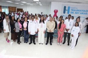 Hospital Ney Arias Lora desarrolla jornada sobre  concientizaci&oacute;n y  prevenci&oacute;n del c&aacute;ncer de mama