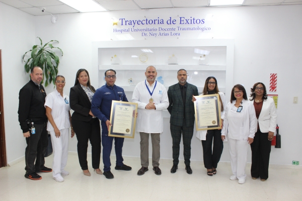 Hospital Ney Arias Lora celebra doble “Sello de Oro” en Premio a las Buenas Prácticas en Seguridad Social 2026